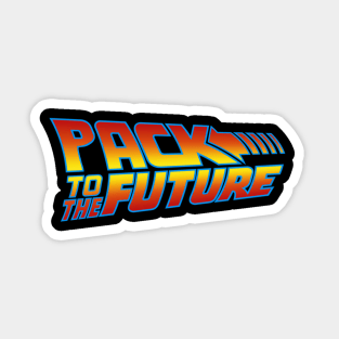 Pack to the Future Logo Sticker